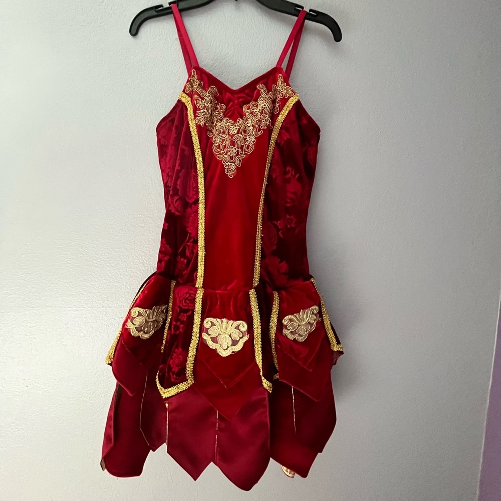 Revolution Dancewear Adult Medium Ruby Ballet/Pointe Costume